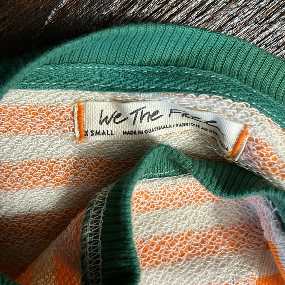We The Free Classic Striped Oversized Crewneck - Picture 11 of 16